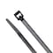 Dottie Cable Tie, 14-1/2 in L, 4.02 in Max Bundle Dia., Black, Nylon 6/6, 50 lb Strength, 100 PK DT14B - alternate 1